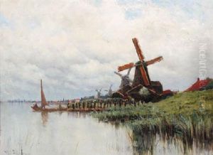 Windmills, Near Dordrecht