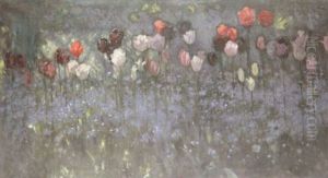 Tulips And Forget Me Nots Tulips And Forget Me Nots