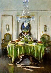 The Satin Tablecloth by Patrick William Adam