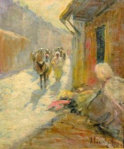 Ruelle Animee Au Maroc by Felipe Barantes Abascal
