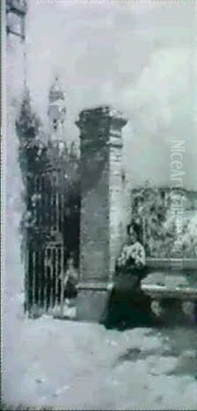 A Seat By The Garden Gate - view 1