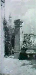 A Seat By The Garden Gate