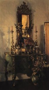 The Gilt Mirror by Patrick William Adam