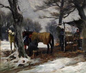 Hos Hovslagaren by Richard Benno Adam