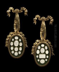 Edwardian Oval Bowknotted Shadowboxes (pair) Edwardian Oval Bowknotted Shadowboxes (pair)