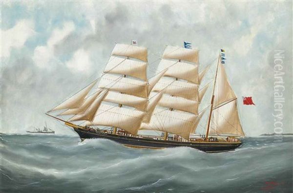 The Clipper Harriet Mcgregor In Coastal Waters - view 1