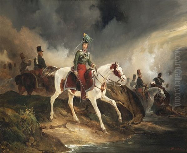 Le Comte De Rugen Grosshof A Cheval - view 1