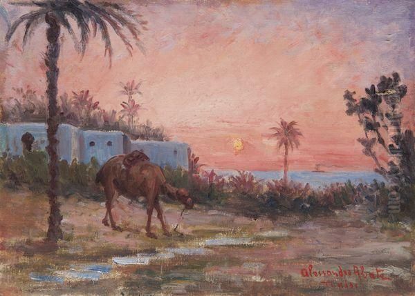 L'oasis En Tunisie. - view 1