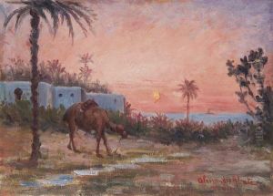 L'oasis En Tunisie. by Alessandro Abate