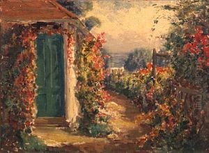 Path By The Garden by William C. Adam