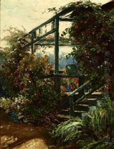 In An Old Garden, The Artist's Garden, Pacific Grove
