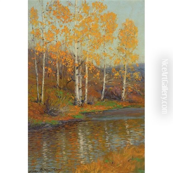 Autumn Aspens - view 1