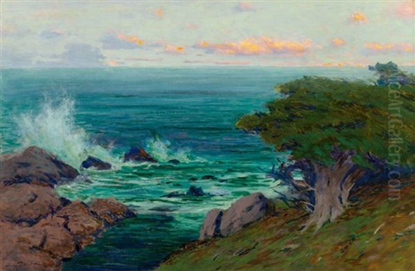 Evening, Poit Lobos, California - view 1