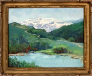 Summer Landscape by Charles Partridge Adams