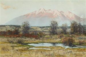 Sierra Blanca At Sunset From San Luis Valley Near Garland