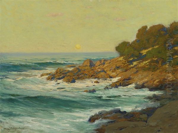 Sunset Light Near Monterey - view 1
