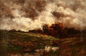 An Angry Sky, Near Denver, Colo by Charles Partridge Adams