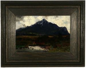 Tornado Peak, Ten Mile Range - Leadville District, From Near Dillon Colo. by Charles Partridge Adams