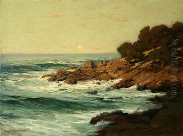 Sunset Light Near Monterey, California - view 1