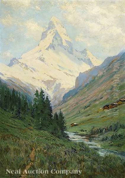 Matterhorn In The Morning Sun - view 1
