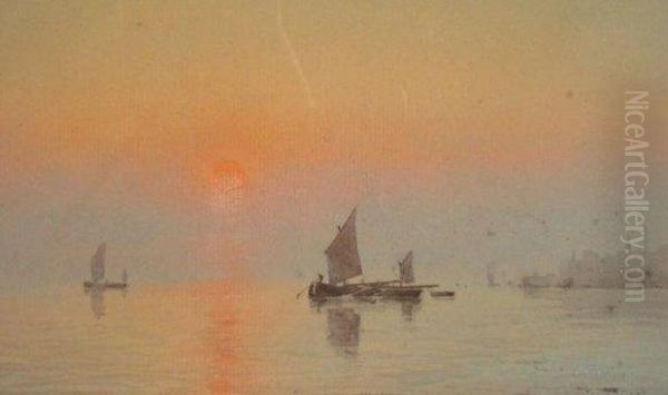 Marine Au Coucher De Soleil - view 1