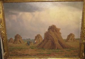 Gerbes Avant L'orage by Pierre Abatucci