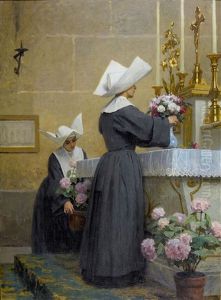 A Son Honneur (in His Honor) by Louis Emile Adan