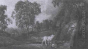 Shepherdess And Her Flock