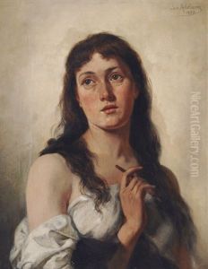 Self Portrait by Sophie Von Adelung