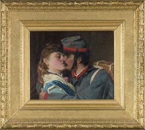 Il Bacio Del Soldato by Carlo Ademollo