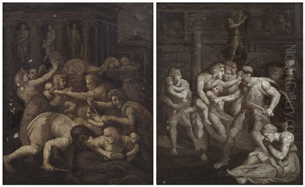 Due Scene Della Strage Degli Innocenti - view 1