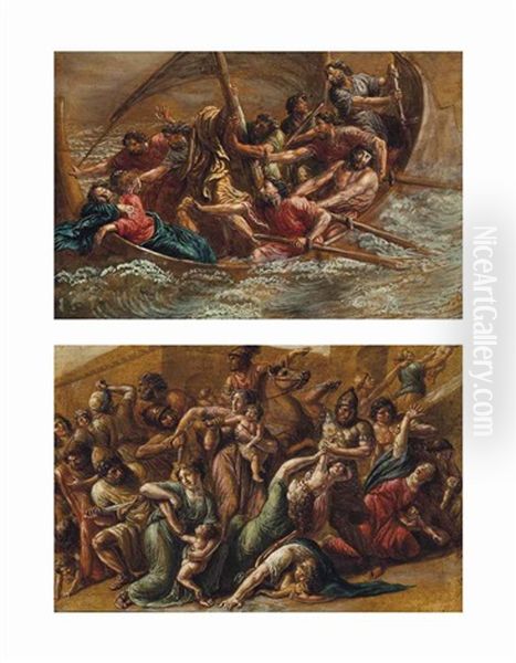 The Massacre Of The Innocents (+ Christ Asleep During The Tempest; Pair) - view 1