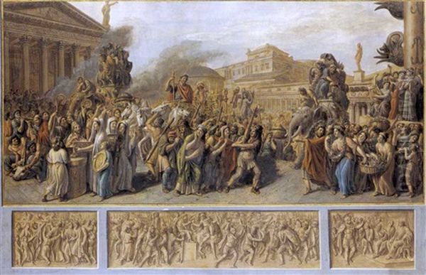 Scene Di Storia Romana (pair) - view 1