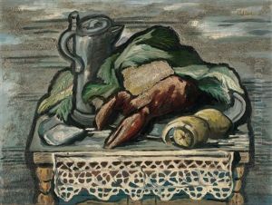 Nature Morte Au Homard by Jankel Adler