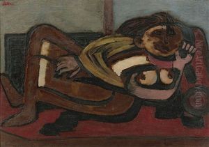 Femme Allongee by Jankel Adler