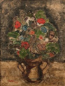 Vase De Fleurs by Jankel Adler