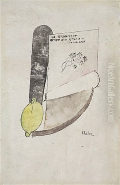 Still Life With Ethrog - view 1