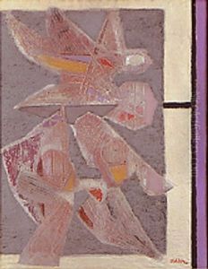 Abstract Bird Forms by Jankel Adler