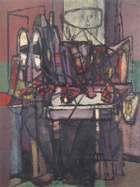 Ohne Titel (dame Vor Spiegel) - view 1