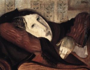 Woman Reclining by Jankel Adler