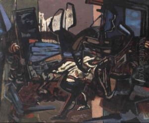 Composition By A Window by Jankel Adler