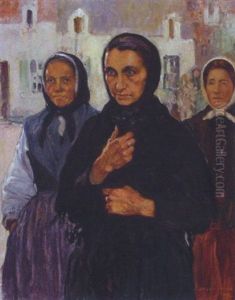 Femmes De Pecheurs by Jules Adler