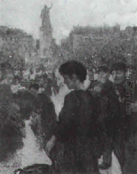 Paris, Place De La Republique - view 1