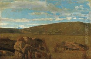 Vallata A Castiglioncello by Giuseppe Abbati
