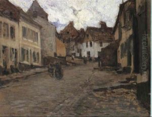 The Shtetl by Jules Adler