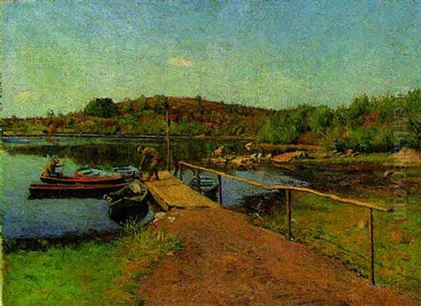Clam Shell Pond, Clinton, Massachusetts - view 1