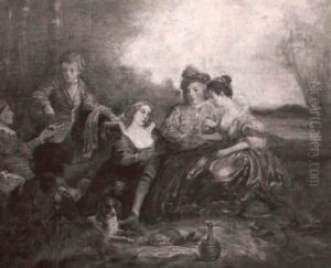 The Outdoor Repast by Albert Jean Adolphe