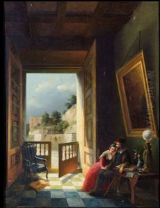 Interno Romantico by Vincenzo Abbati