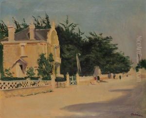 Street Scene by Lucien Adrion