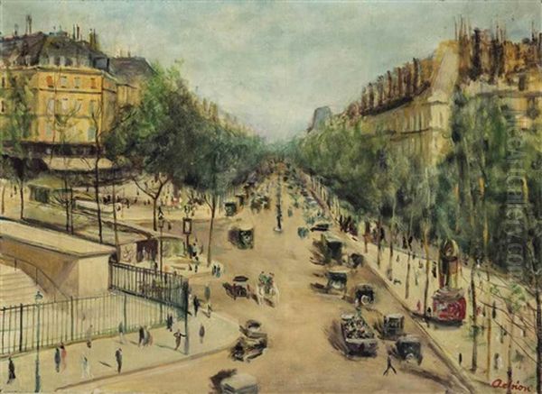 Boulevard A Paris - view 1